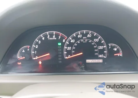 2005 Toyota Camry Le z USA, uszkodzony, nr VIN 4T1BE30K85U069379